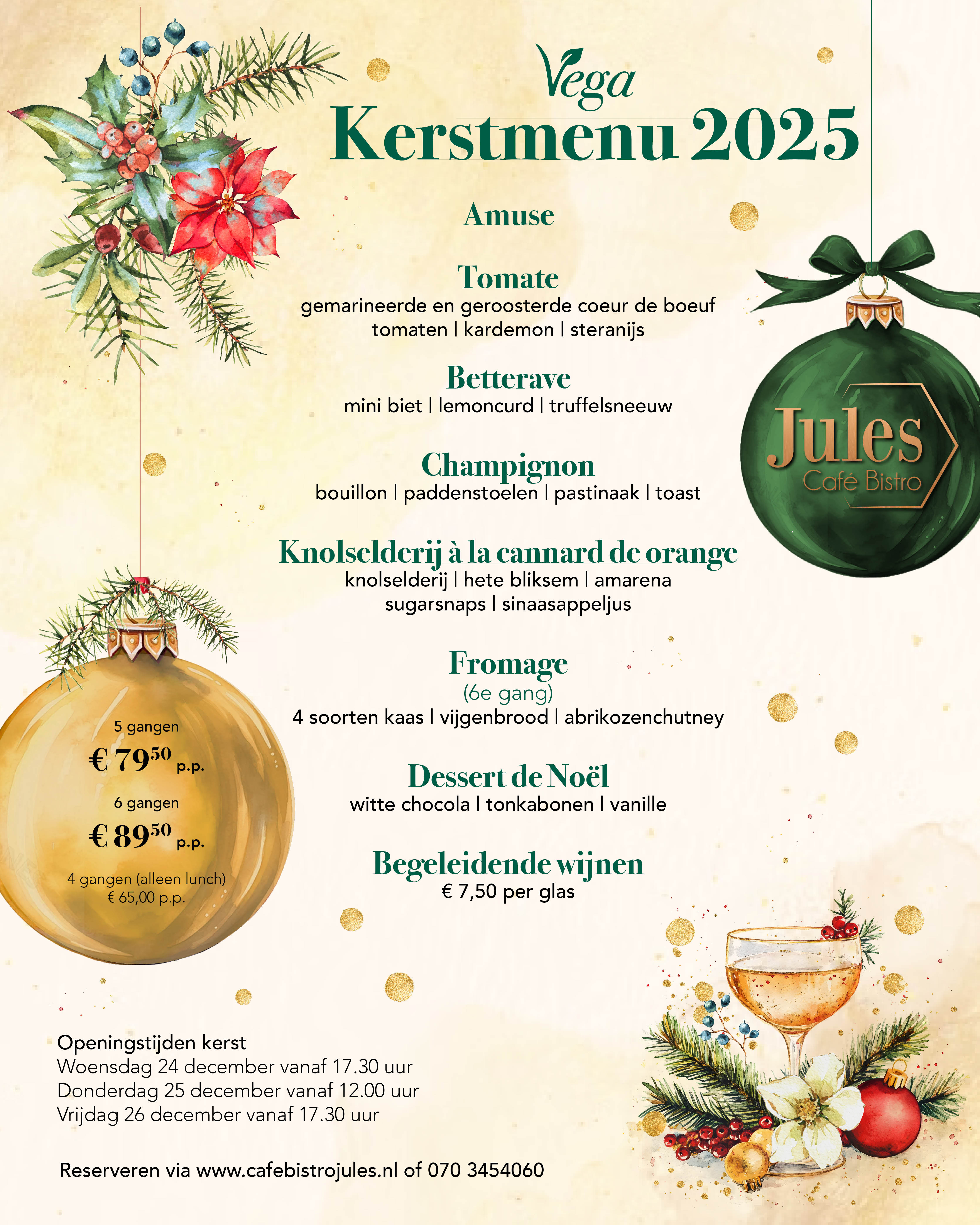kerstmenu